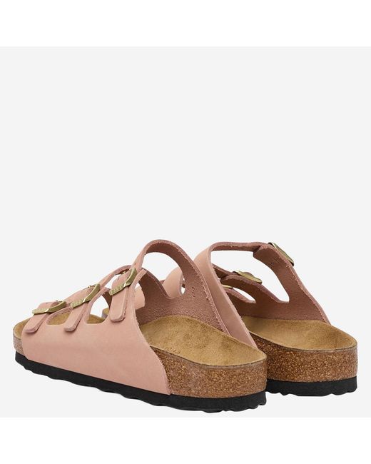 Birkenstock Brown Sandals Florida Fresh Leather