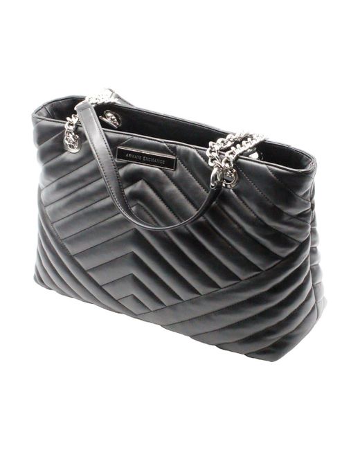 Armani Exchange Black Tote