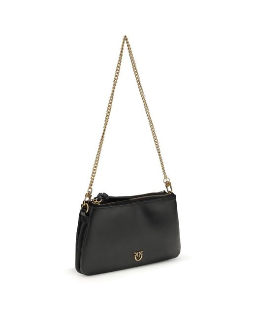 Pinko White Mini Double Shoulder Bag
