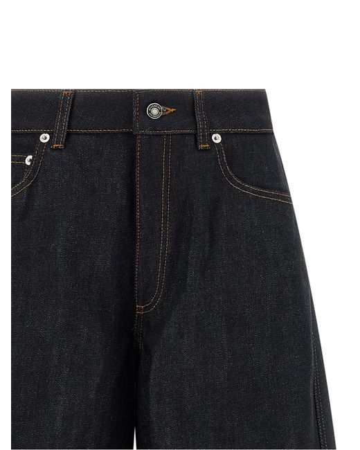 Givenchy Blue Turn Up Jeans