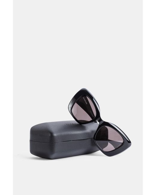Balenciaga Black Diva Butterfly Sunglasses