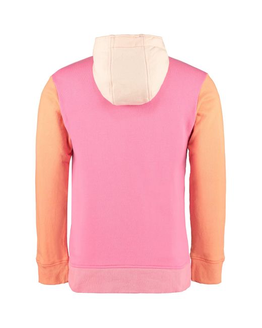 comme des garcons pink hoodie