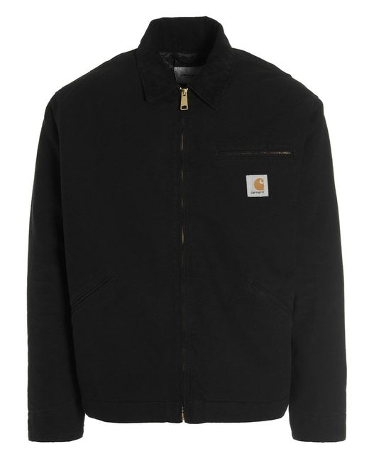 Carhartt Og Detroit Jacket in Black for Men Lyst