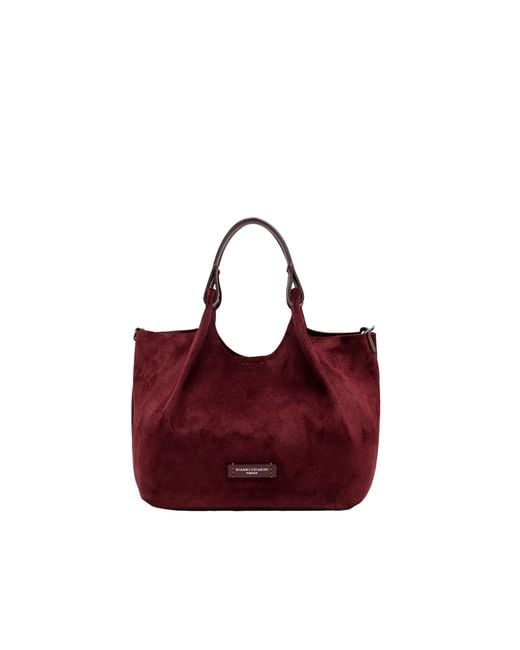 Gianni Chiarini Purple Handbag Dua Handbags