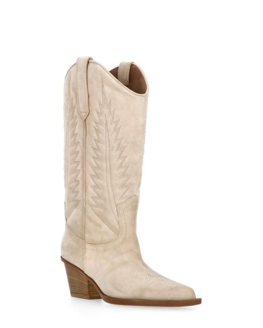 Paris Texas White Boots