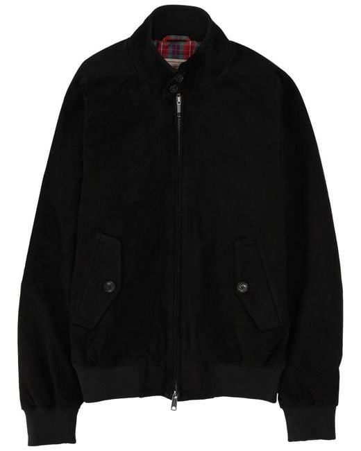 Baracuta Black Jacket G9 Leather for men