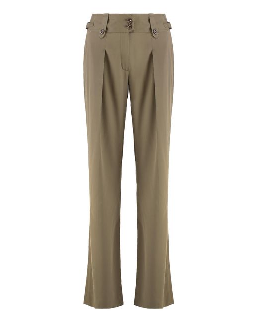 Tom Ford Natural Silk Trousers Flared