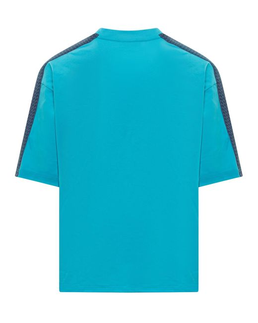 Lanvin Blue T-shirt With Logo for men