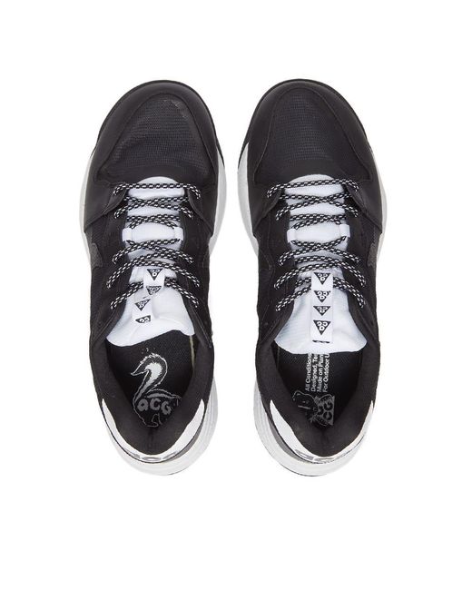 Nike Black Acg Lowcate Shoes for men