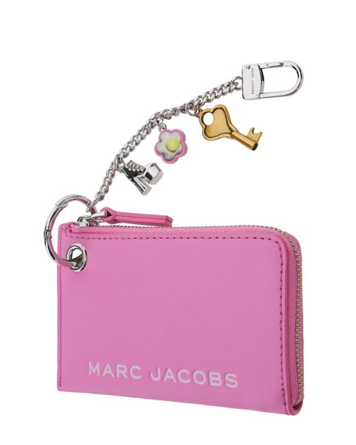 Marc Jacobs Pink The Coin Purse Charm