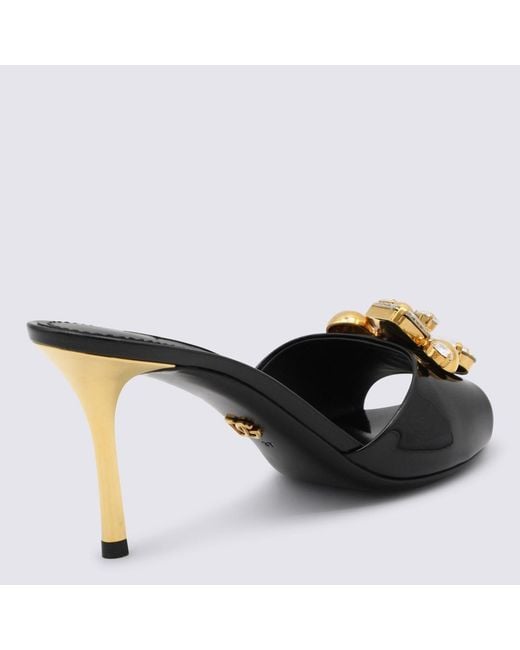 Dolce & Gabbana Black Sandals