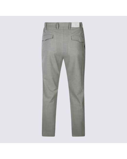 Eleventy Gray Pantaloni for men
