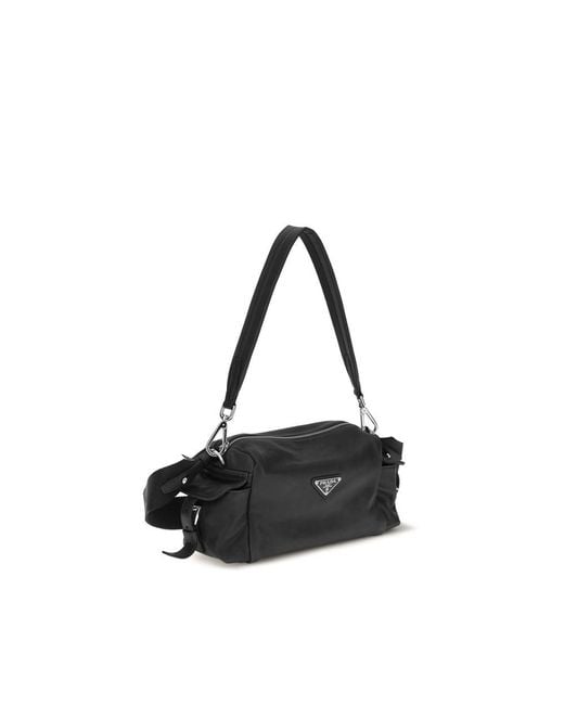 Prada Brown Napa Leather
