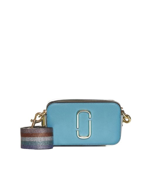 Marc Jacobs Snapshot Leather Camera Bag in Blue Lyst