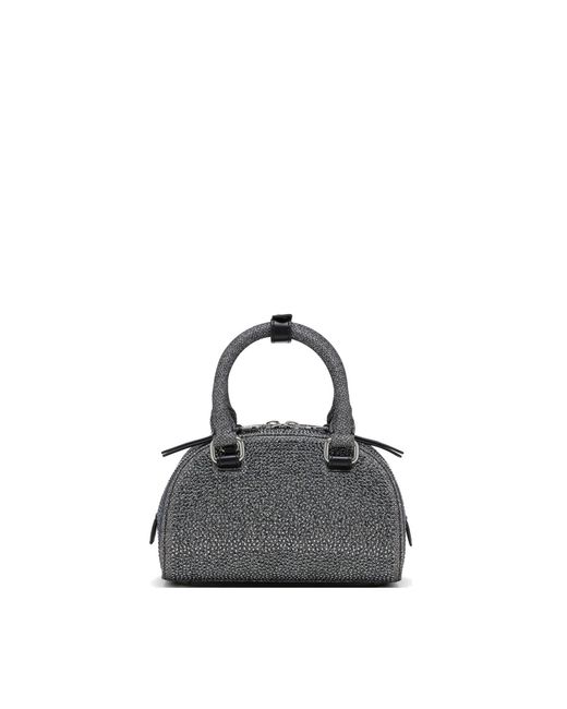 DIESEL Black Mini Shoulder Bag 1Dr Dome Handbags