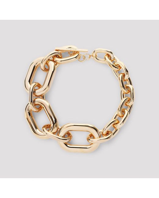 Rabanne Metallic Xl Link Neck Chocker