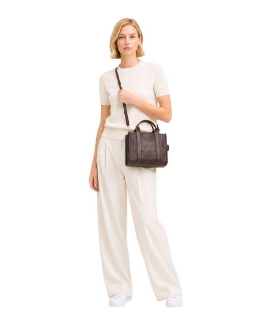 Marc Jacobs Brown Tote Bag Cow Leather Tote-Bags