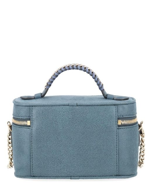 Stella McCartney Blue Shoulder Bag Vanity Falabella Polyamide