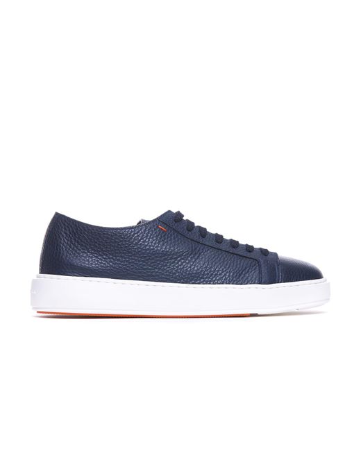 Santoni Blue Shoes for men