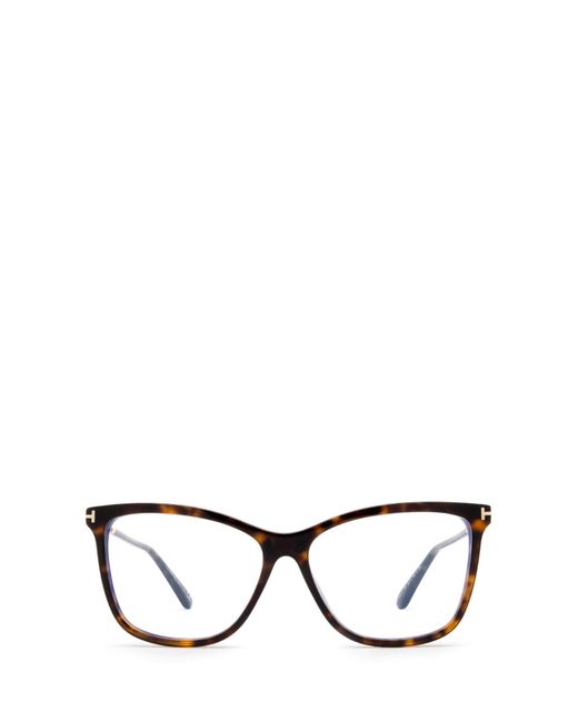 Tom Ford Ft5824-b Dark Havana Glasses | Lyst