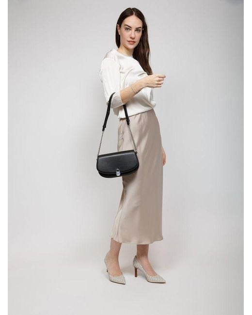 Michael Kors Black Crossbody Bag Leather