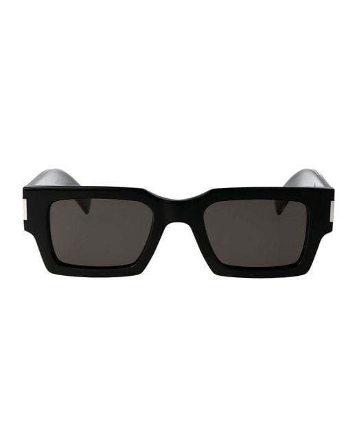 Saint Laurent Black Sunglasses Sl572 Resin