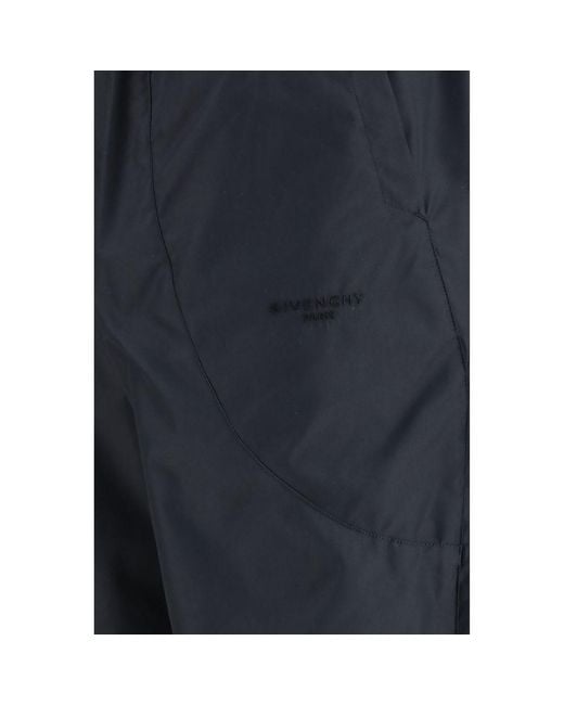 Givenchy Blue Cotton Joggers (Workout Pants) for men