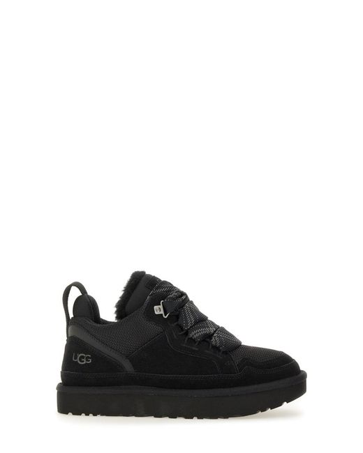 Ugg Black Sneakers Lowmel Leather Trainers
