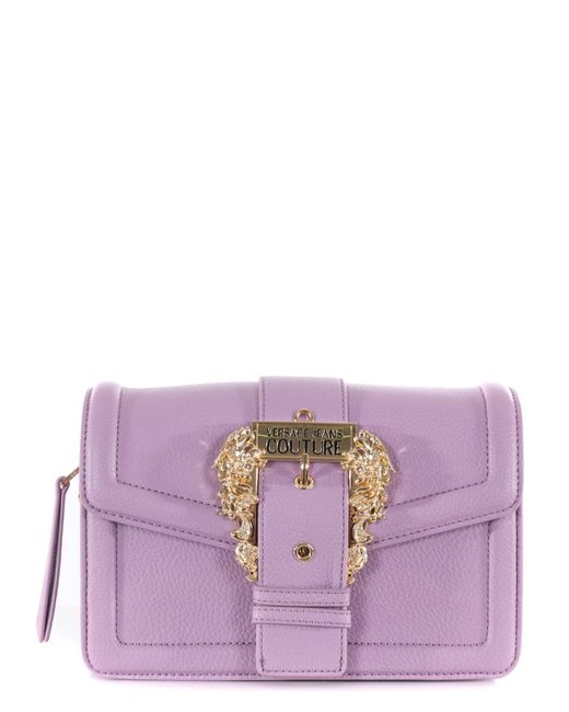 Versace Jeans Purple Bags Range F - Couture 01, Sketch 1 Grainy Pu