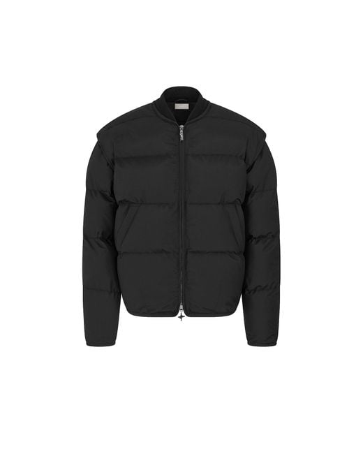 Dior Black Lewis Hamilton Puffer Jacket for men
