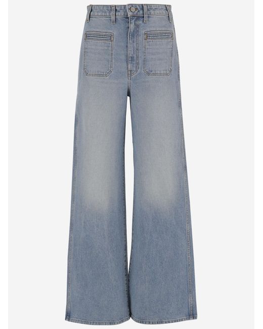 Khaite Blue Jeans Cotton