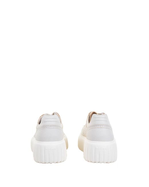 Hogan White Sneakers Leather