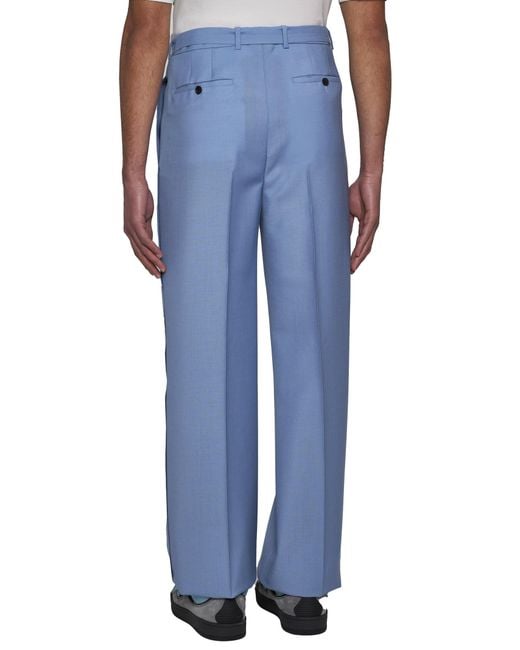 Lanvin Blue Trousers for men