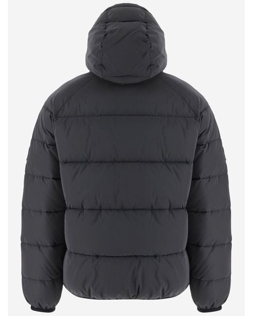 OUTHERE Black Padded Puffer Jacket Nylon Polyester for men