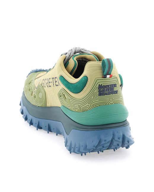 Moncler Genius Green Moncler X Salehe Bembury Trailgrip Grain Sneakers By Salehe Bembury