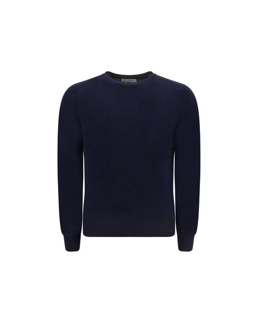 Brunello Cucinelli Blue Sweater for men