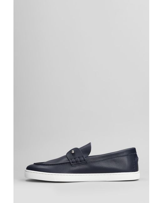 Christian Louboutin Gray Chambeliboat Loafers for men