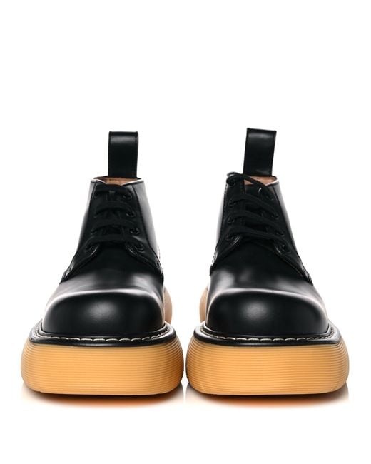 Bottega Veneta Black Bounce Combat Boots