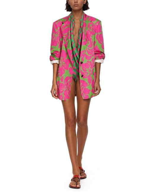 Dries Van Noten Pink Jacket Basti Viscose