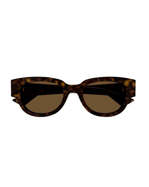 Bottega Veneta Brown Bv1278Sa Tri-Fold-Line New Classic 002 Sunglasses