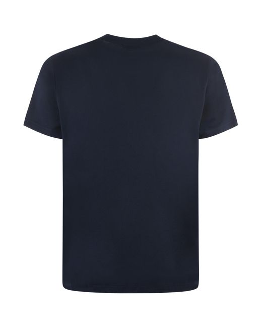 Dondup Blue T-shirt In Cotone for men