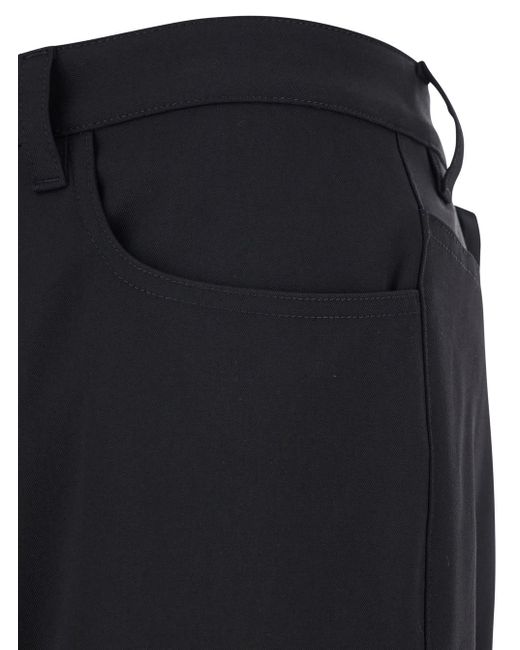 Balenciaga Blue Tailored Trousers With Belt Loops for men