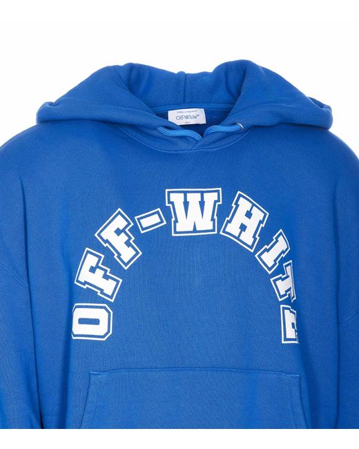 Off-White c/o Virgil Abloh Blue Sweaters for men