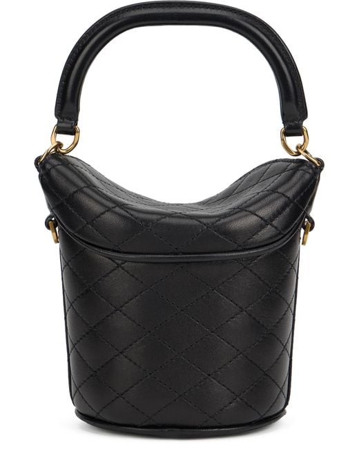Saint Laurent Black Bucket Bag Gaby