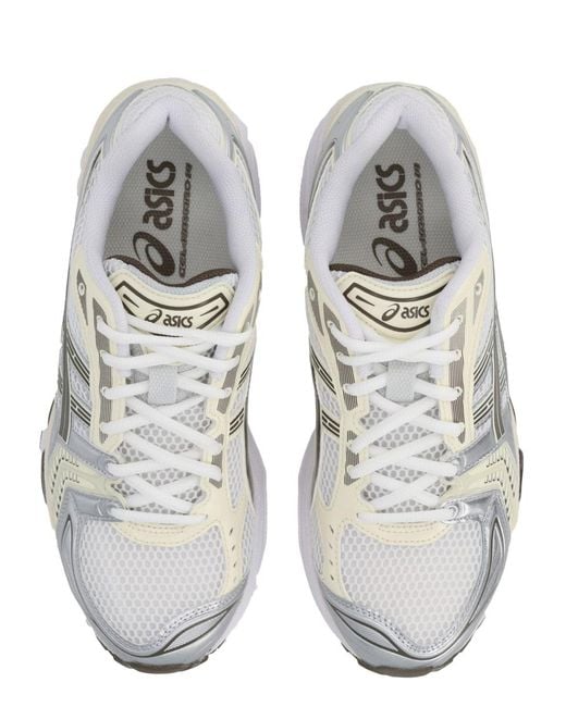 Asics White Sneakers Gel Kayano 14 Textile Trainers
