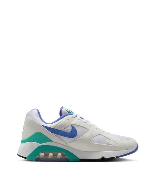 Nike Blue Air 180 Sneakers Shoes