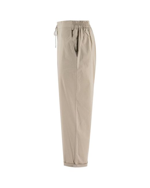 Le Tricot Perugia Natural Trousers