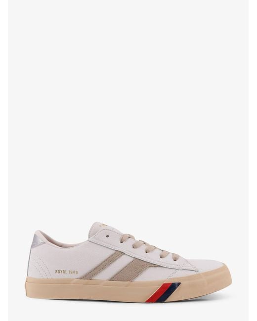 Pro Keds White Sneakers Royal Classic Leather Trainers for men