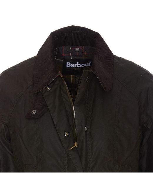 Barbour Black Classic Beadnell Jacket