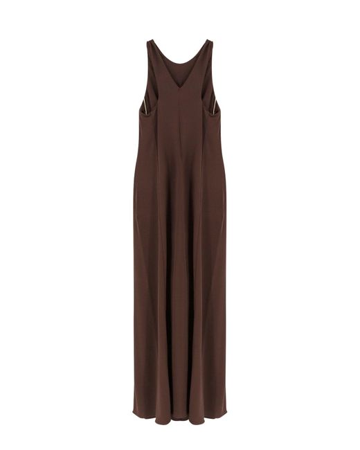 Max Mara Brown Long Dress